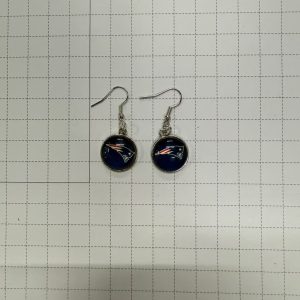 Patriots earring