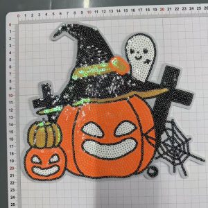 fall halloween big Patches