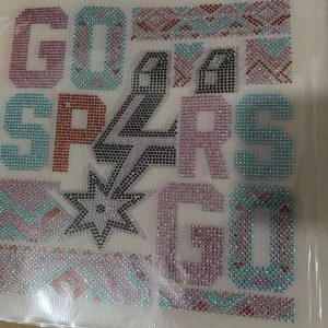 spurs rhistone(5pcs)