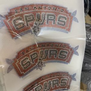 spurs rhistone(5pcs)
