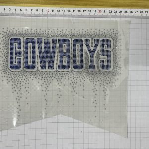 cowboys rhistone(5pcs)