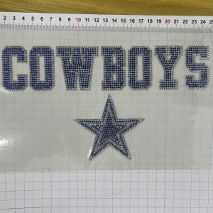 cowboys rhistone(5pcs)