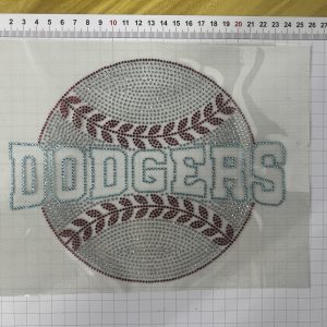 LA Dodgers rhistone (5pcs)
