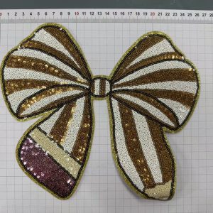 big teacher  bow big patches (iron on clothes and bags)
