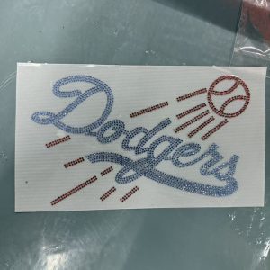 LA dodgers rhistone (5pcs)