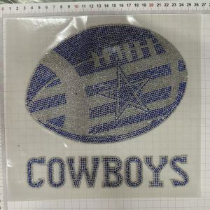 cowboys rhistone(5pcs)