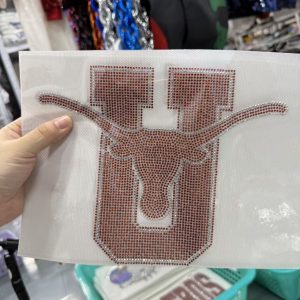 Texas Longhorns rhistone (5pcs)