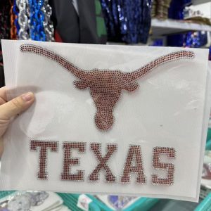 Texas Longhorns rhistone (5pcs)
