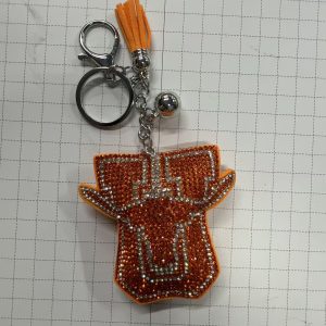 Texas Longhorns keychain