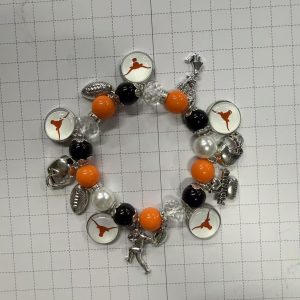 Texas Longhorns bracelet