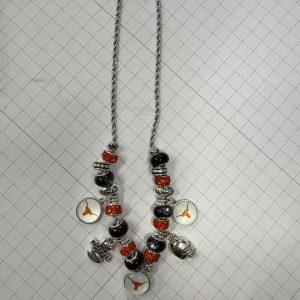 Texas Longhorns necklace