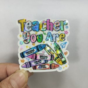 teacher small acrylic 5pcs
