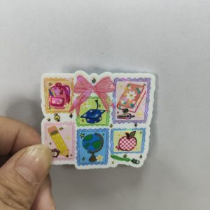 teacher small acrylic 5pcs