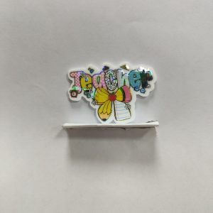 teacher small acrylic 5pcs