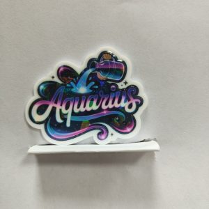 zodiac small acrylic 5pcs