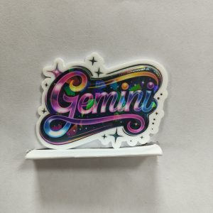 zodiac small acrylic 5pcs