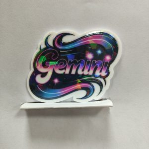 zodiac small acrylic 5pcs