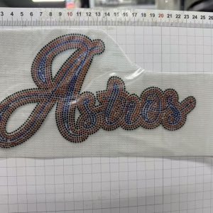 Houston Astros rhistone (5pcs)