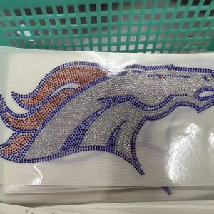 Broncos rhistone (5pcs)