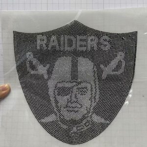 Raiders rhistone 5pcs
