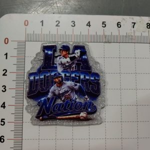 LA dodgers small acrylic 5pcs