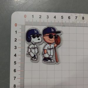 LA dodgers small acrylic 5pcs