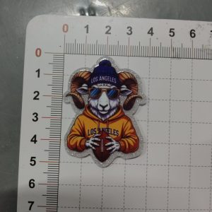 Longhorn small acrylic 5pcs