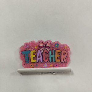 teacher small acrylic 5pcs