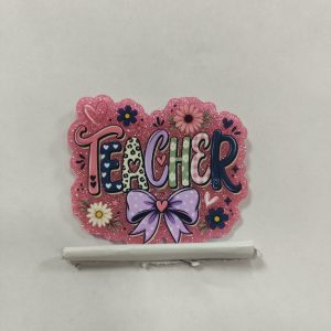 teacher small acrylic 5pcs
