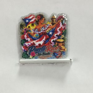 puertorico small acrylic 5pcs