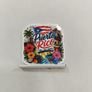 puertorico small acrylic 5pcs