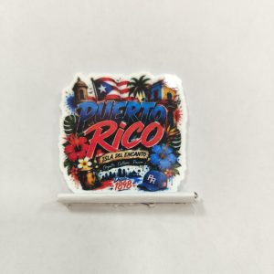 puertorico small acrylic 5pcs