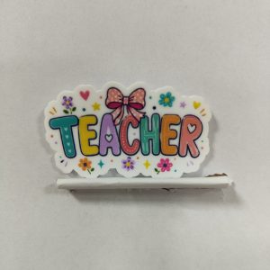 teacher small acrylic 5pcs