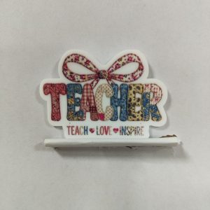 teacher small acrylic 5pcs
