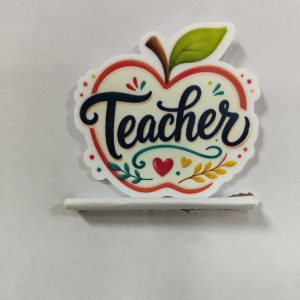 teacher small acrylic 5pcs