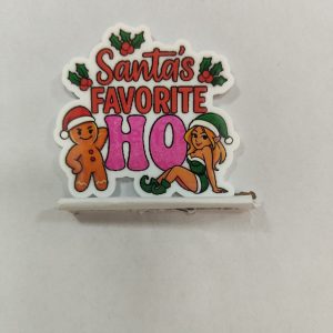 christmas small acrylic 5pcs