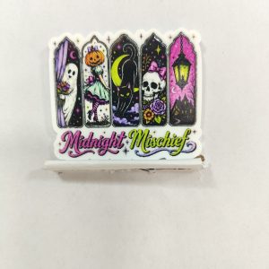 halloween small acrylic 5pcs