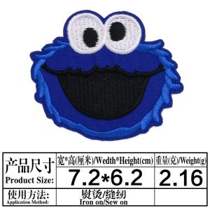 Monster-small patches 16