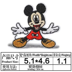 Mickey-small -patches 25