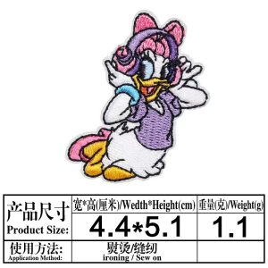 Daisy duck-small -patches 12