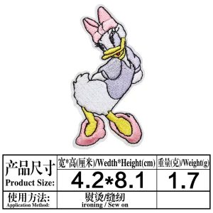 Daisy duck-small -patches 15