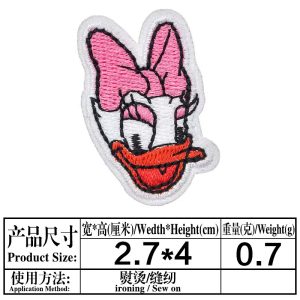 Daisy duck-small -patches 17