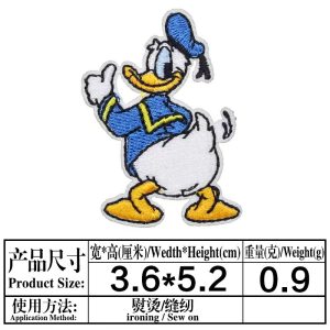 Daisy duck-small -patches 02