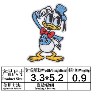 Daisy duck-small -patches 03