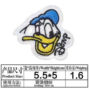 Daisy duck-small -patches 04