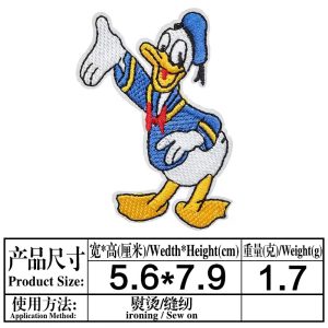 Daisy duck-small -patches 06