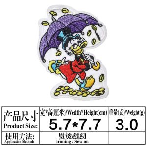 Daisy duck-small -patches 08