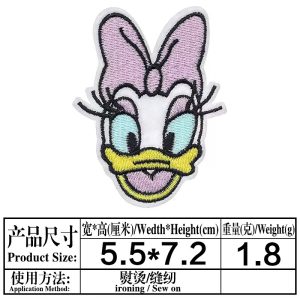 Daisy duck-small -patches 10