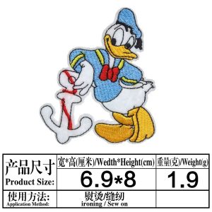 Daisy duck-small -patches 11