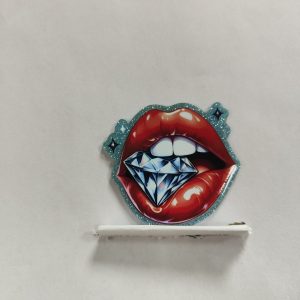 lips small acrylic 5pcs